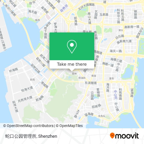 蛇口公园管理所 map
