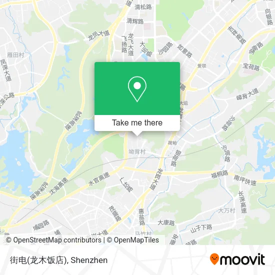 街电(龙木饭店) map