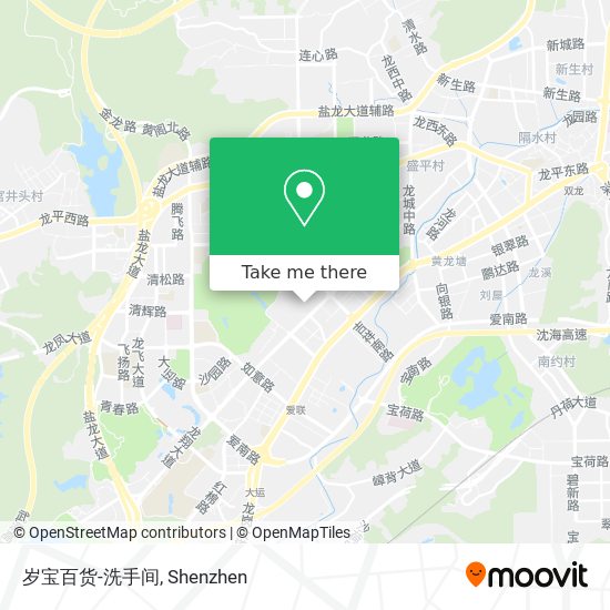 岁宝百货-洗手间 map