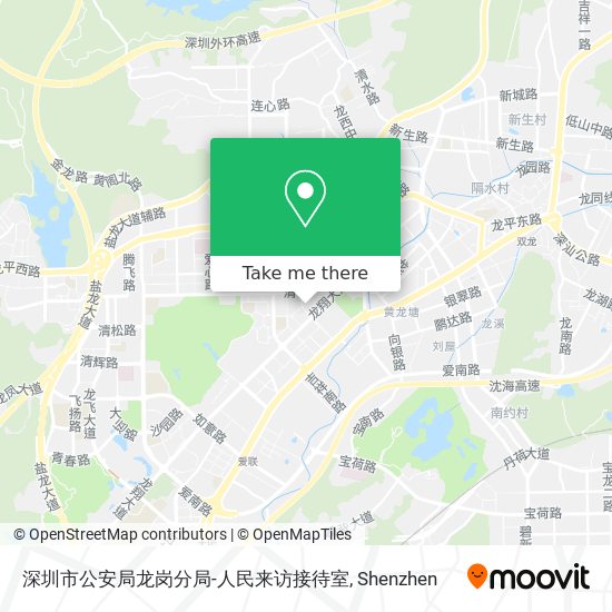 深圳市公安局龙岗分局-人民来访接待室 map