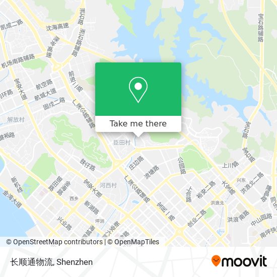 长顺通物流 map