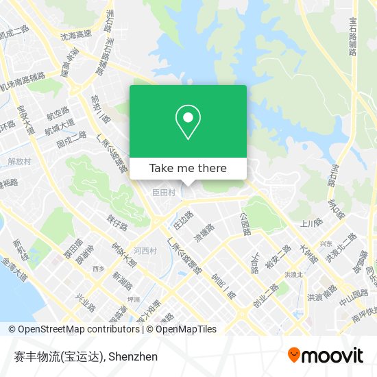 赛丰物流(宝运达) map