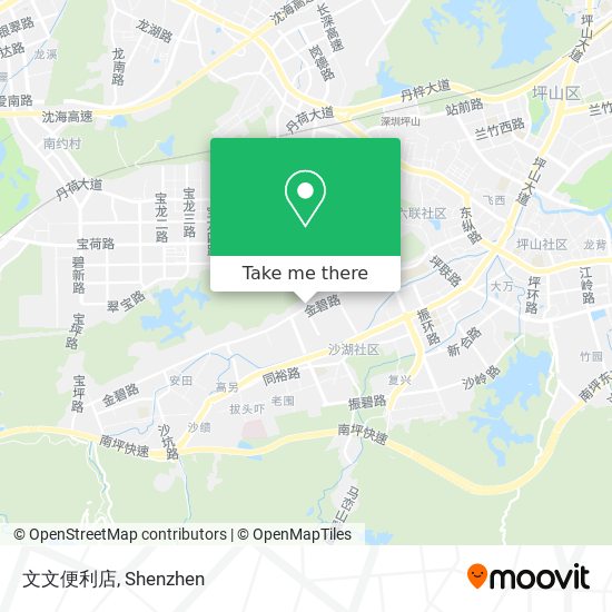 文文便利店 map