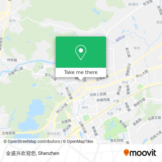 金盛兴欢迎您 map