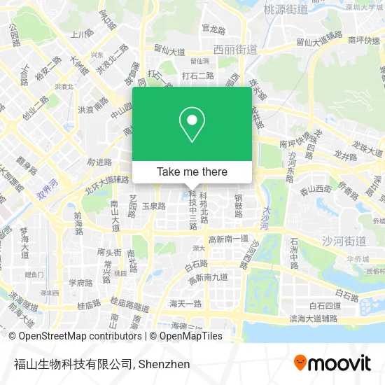 福山生物科技有限公司 map