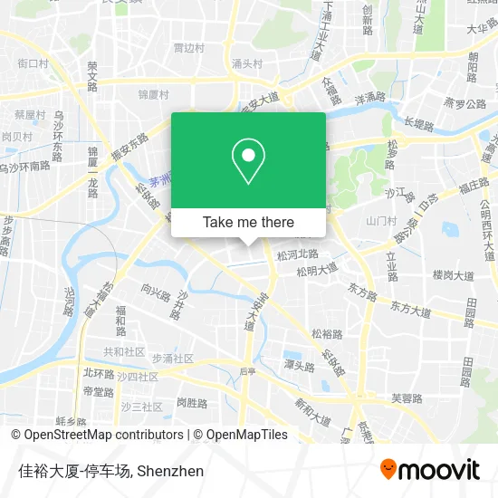 佳裕大厦-停车场 map