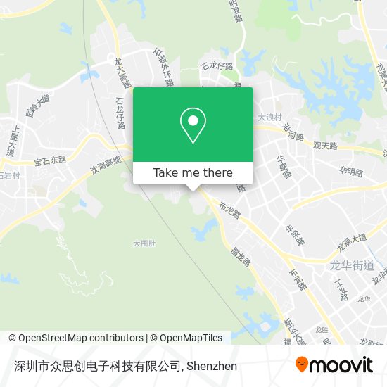 深圳市众思创电子科技有限公司 map