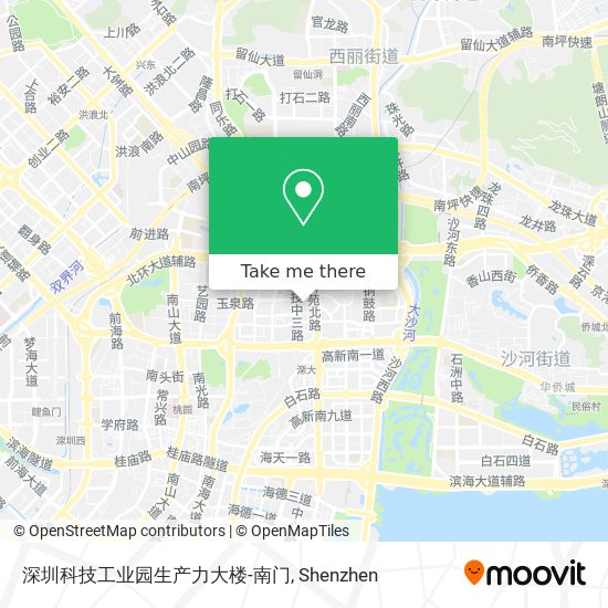 深圳科技工业园生产力大楼-南门 map