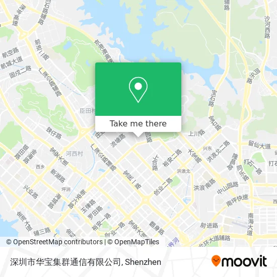 深圳市华宝集群通信有限公司 map