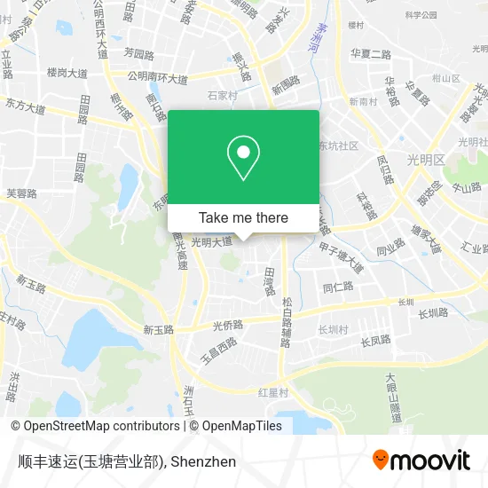 顺丰速运(玉塘营业部) map