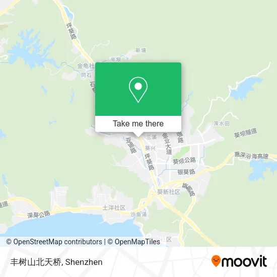 丰树山北天桥 map