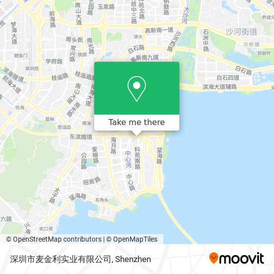 深圳市麦金利实业有限公司 map