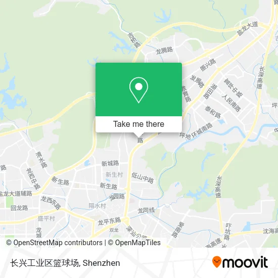 长兴工业区篮球场 map