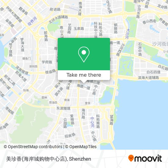 美珍香(海岸城购物中心店) map