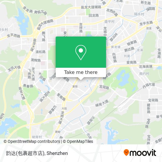 韵达(包裹超市店) map