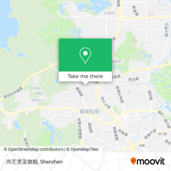 尚艺烫染旗舰 map