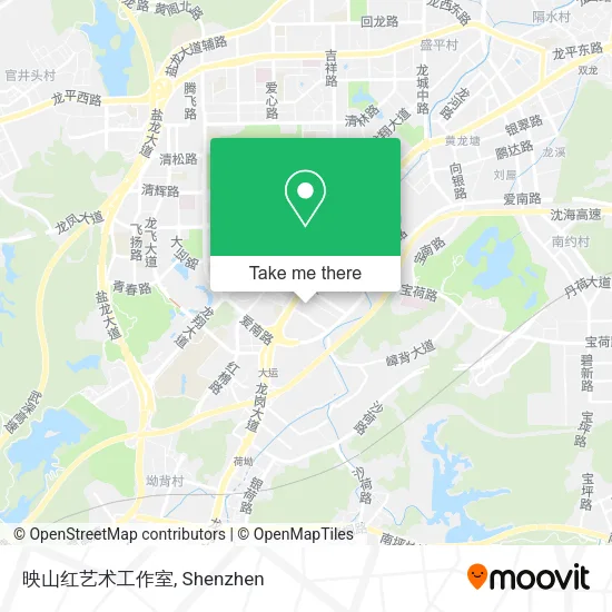 映山红艺术工作室 map