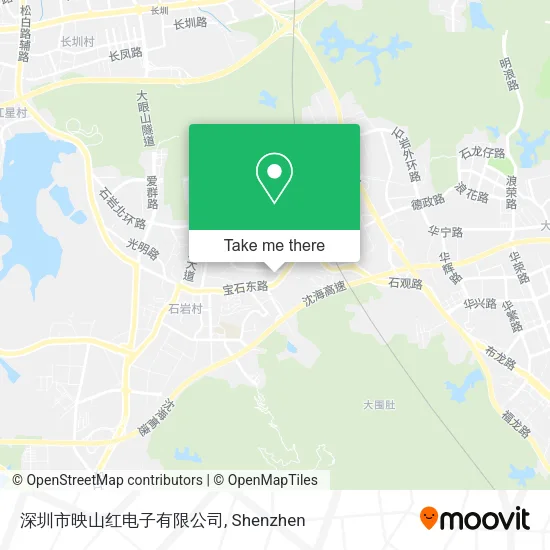深圳市映山红电子有限公司 map
