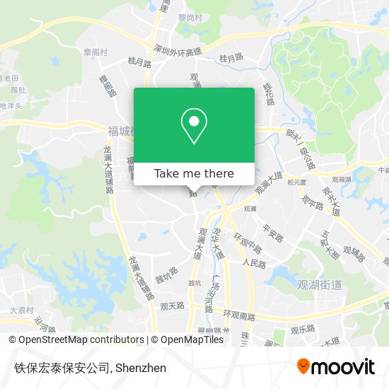 铁保宏泰保安公司 map