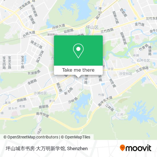 坪山城市书房·大万明新学馆 map