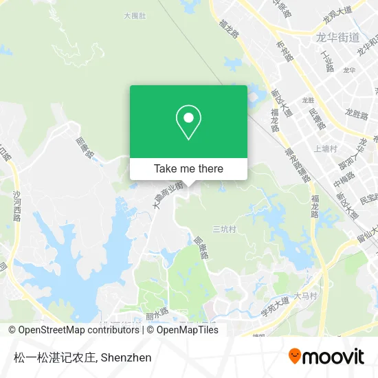 松一松湛记农庄 map