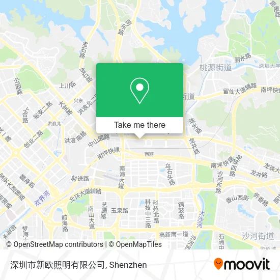 深圳市新欧照明有限公司 map