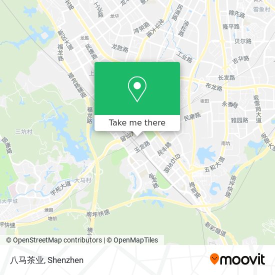 八马茶业 map