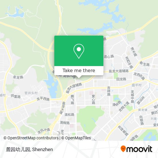 麓园幼儿园 map