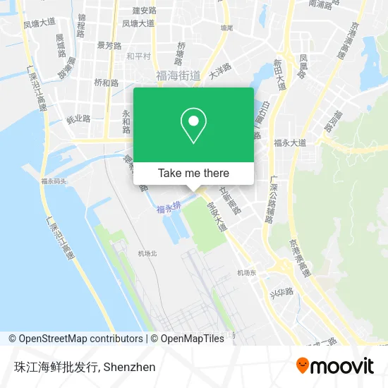 珠江海鲜批发行 map