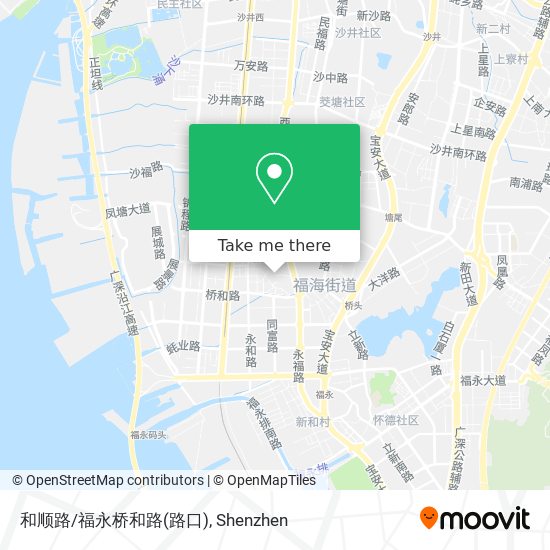 和顺路/福永桥和路(路口) map