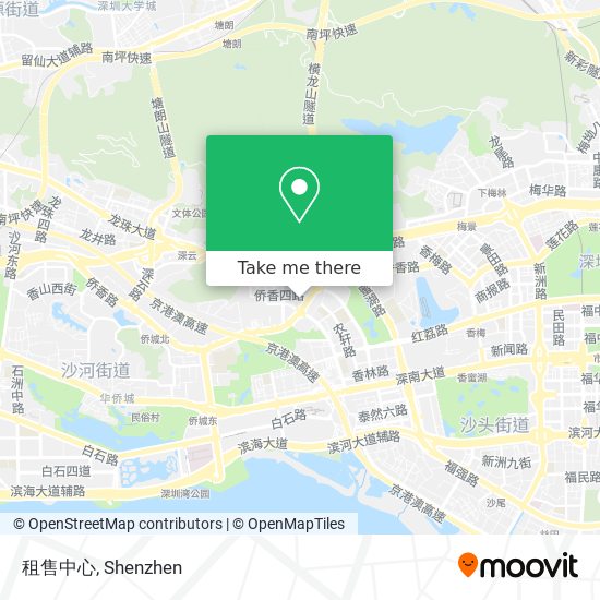 租售中心 map