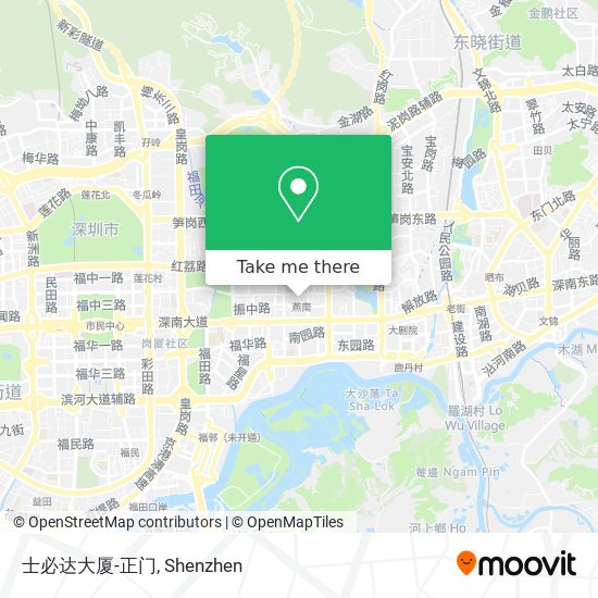 士必达大厦-正门 map