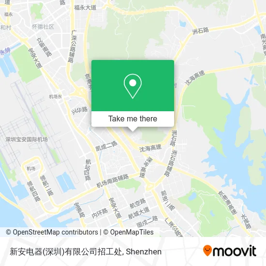 新安电器(深圳)有限公司招工处 map