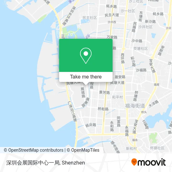 深圳会展国际中心一局 map