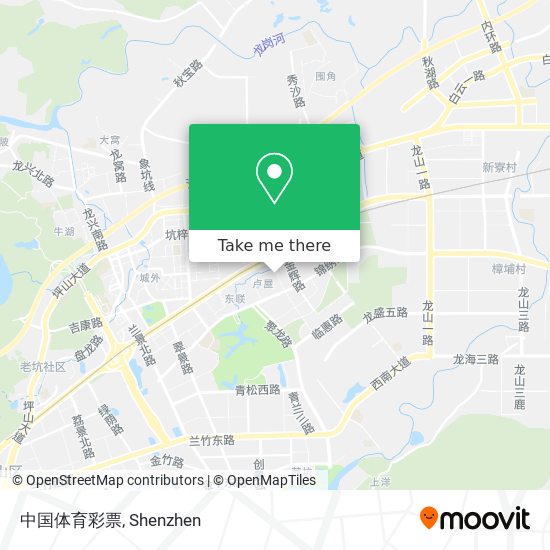 中国体育彩票 map