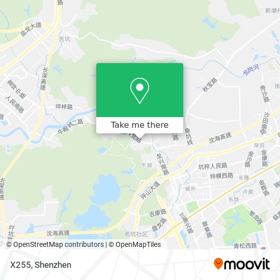 X255 map