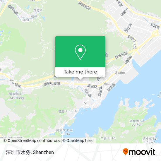 深圳市水务 map