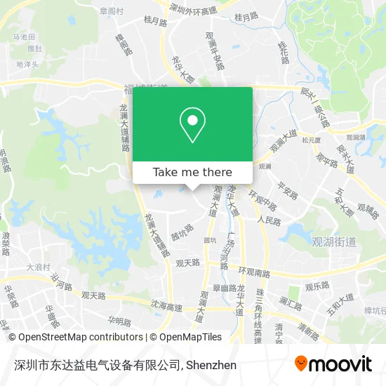 深圳市东达益电气设备有限公司 map