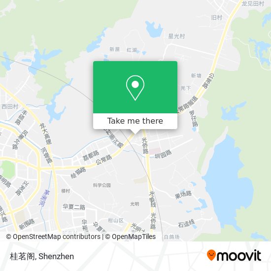 桂茗阁 map