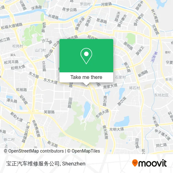 宝正汽车维修服务公司 map