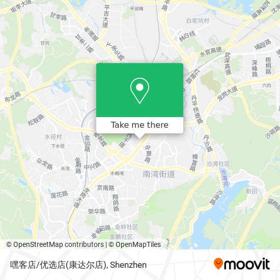 嘿客店/优选店(康达尔店) map