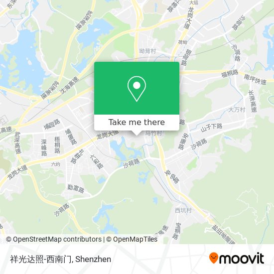 祥光达照-西南门 map
