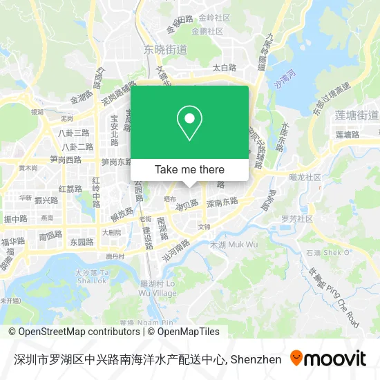 深圳市罗湖区中兴路南海洋水产配送中心 map
