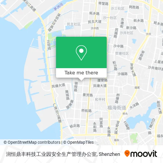 润恒鼎丰科技工业园安全生产管理办公室 map
