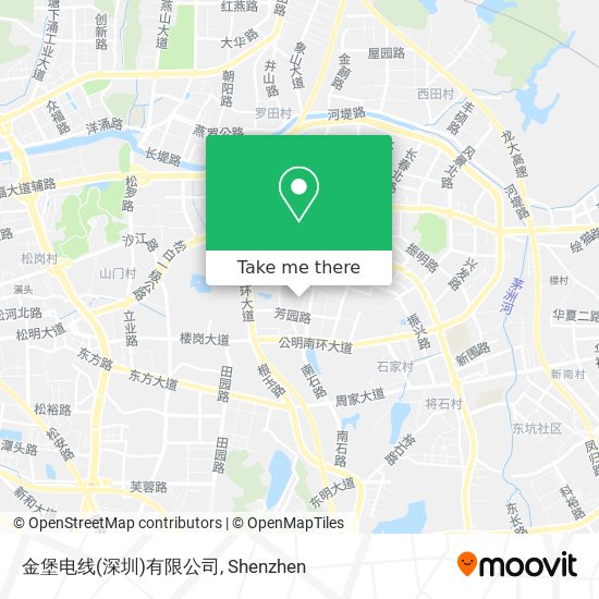 金堡电线(深圳)有限公司 map