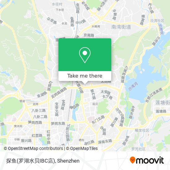 探鱼(罗湖水贝IBC店) map