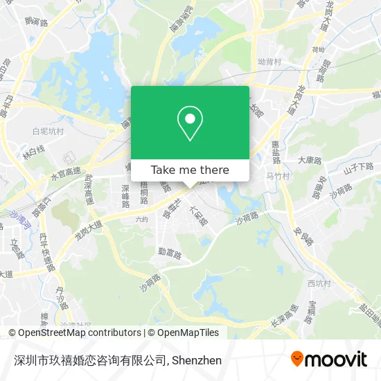 深圳市玖禧婚恋咨询有限公司 map