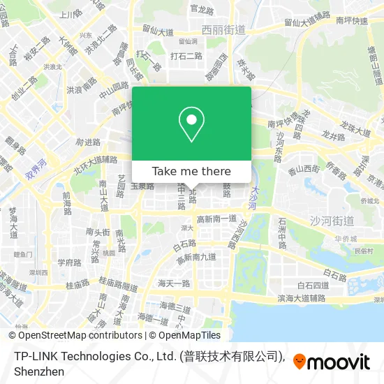 TP-LINK Technologies Co., Ltd. (普联技术有限公司) map