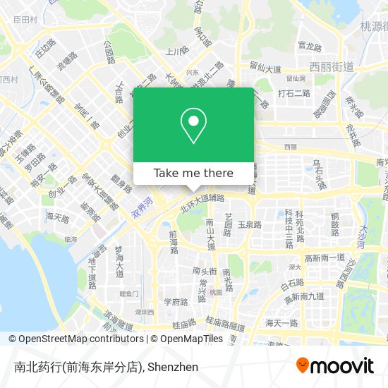南北药行(前海东岸分店) map