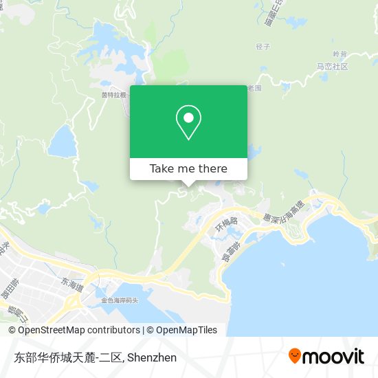 东部华侨城天麓-二区 map